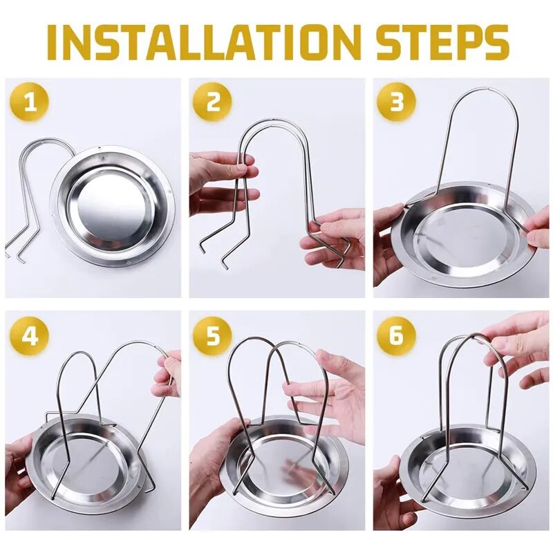 Support à poulet rôti 360°.