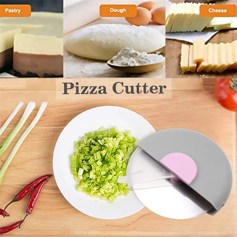 Roulette à pizza géante.