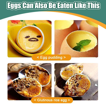 Coupe coquille d'oeuf.