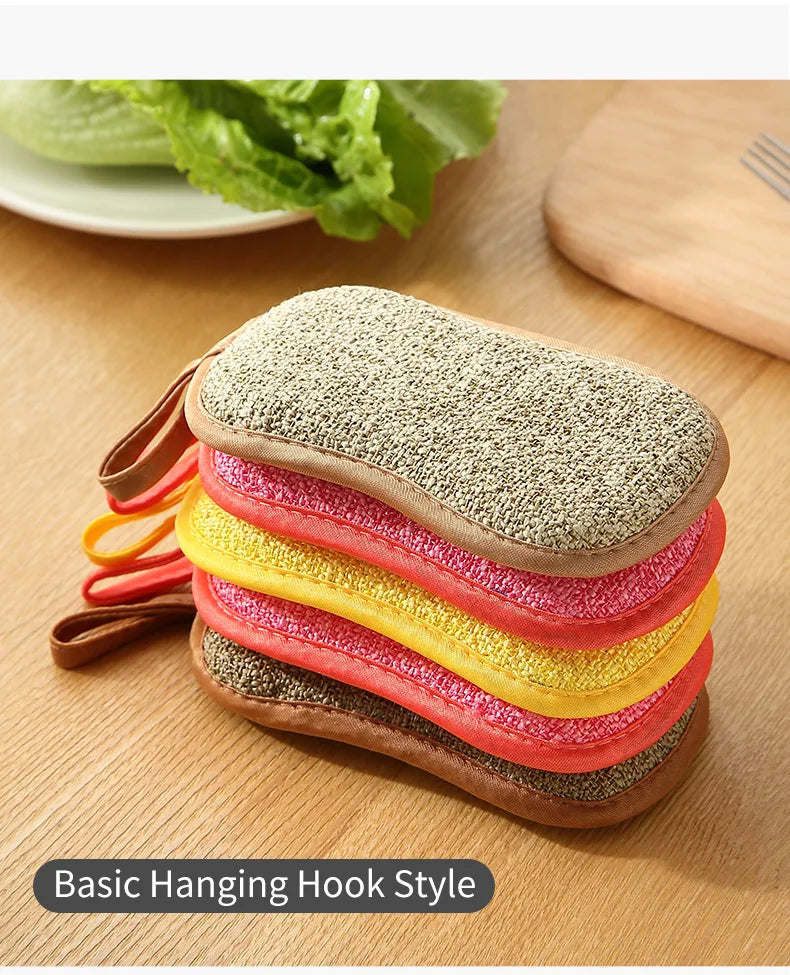 Lot de 5 éponges lavables