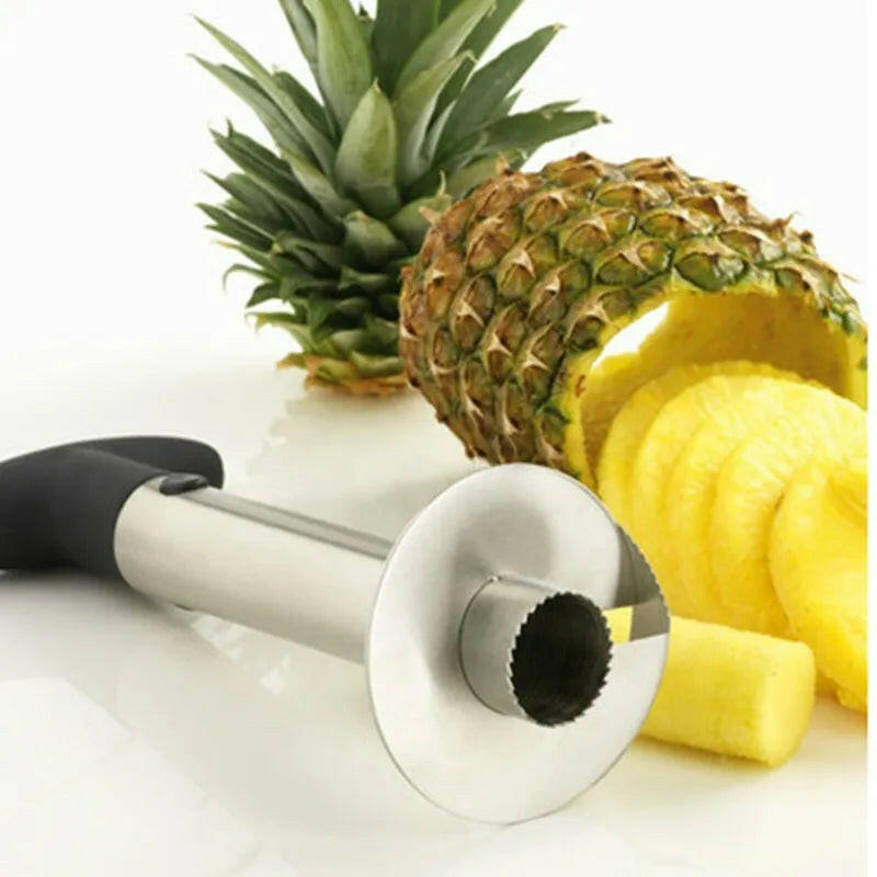 Eplucheur ananas en inox.